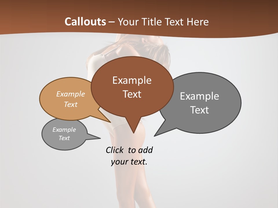 Vertical Posing Modern PowerPoint Template