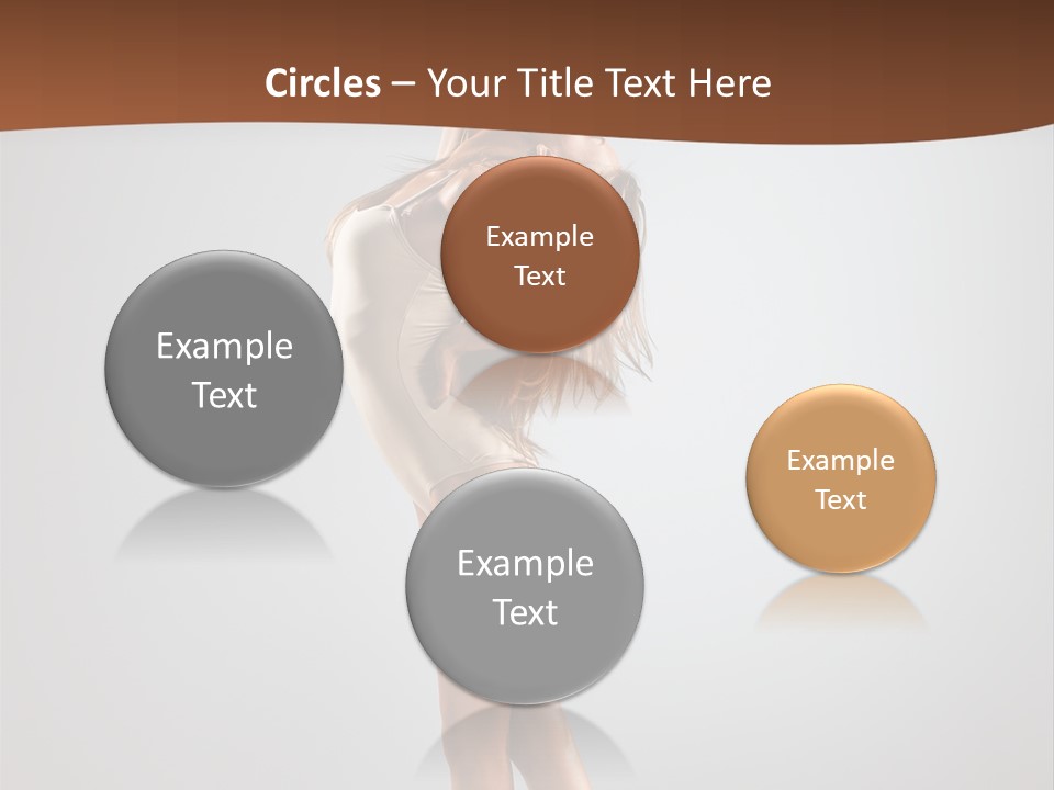 Vertical Posing Modern PowerPoint Template