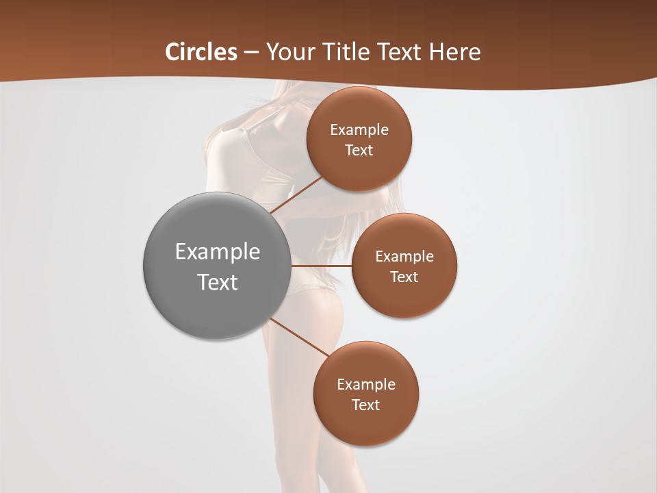 Vertical Posing Modern PowerPoint Template