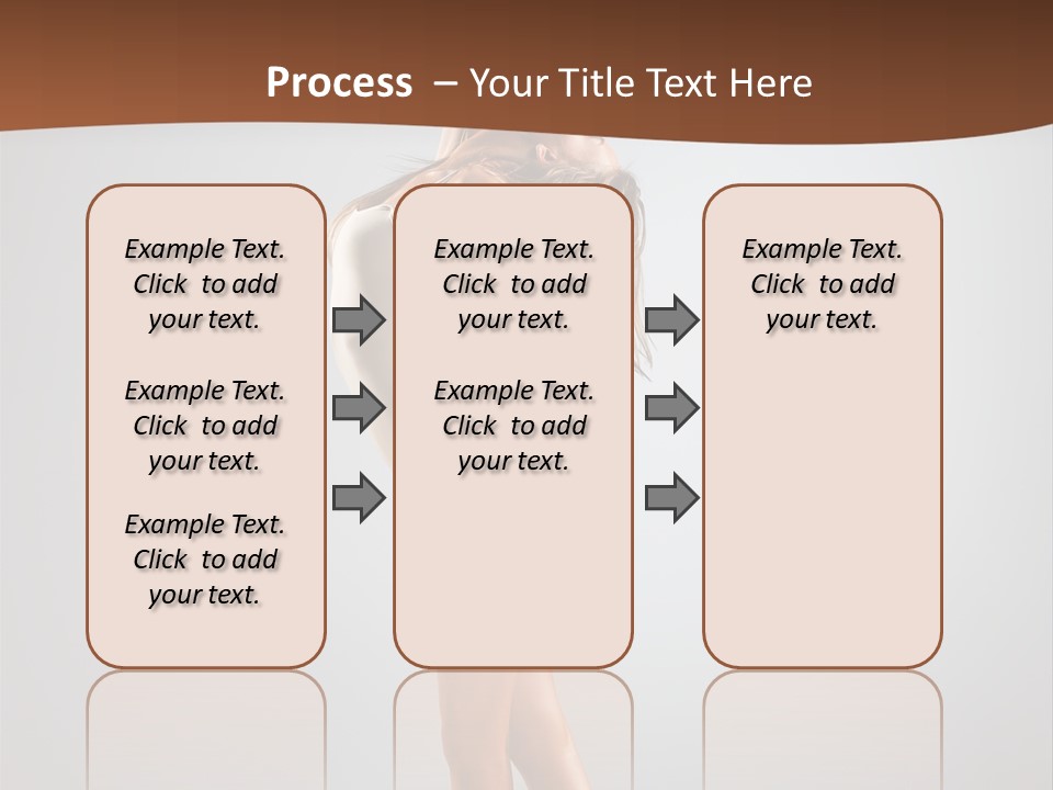 Vertical Posing Modern PowerPoint Template