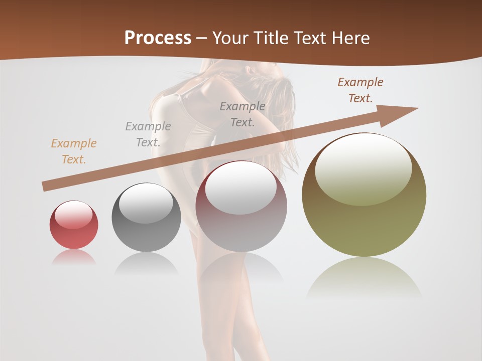 Vertical Posing Modern PowerPoint Template