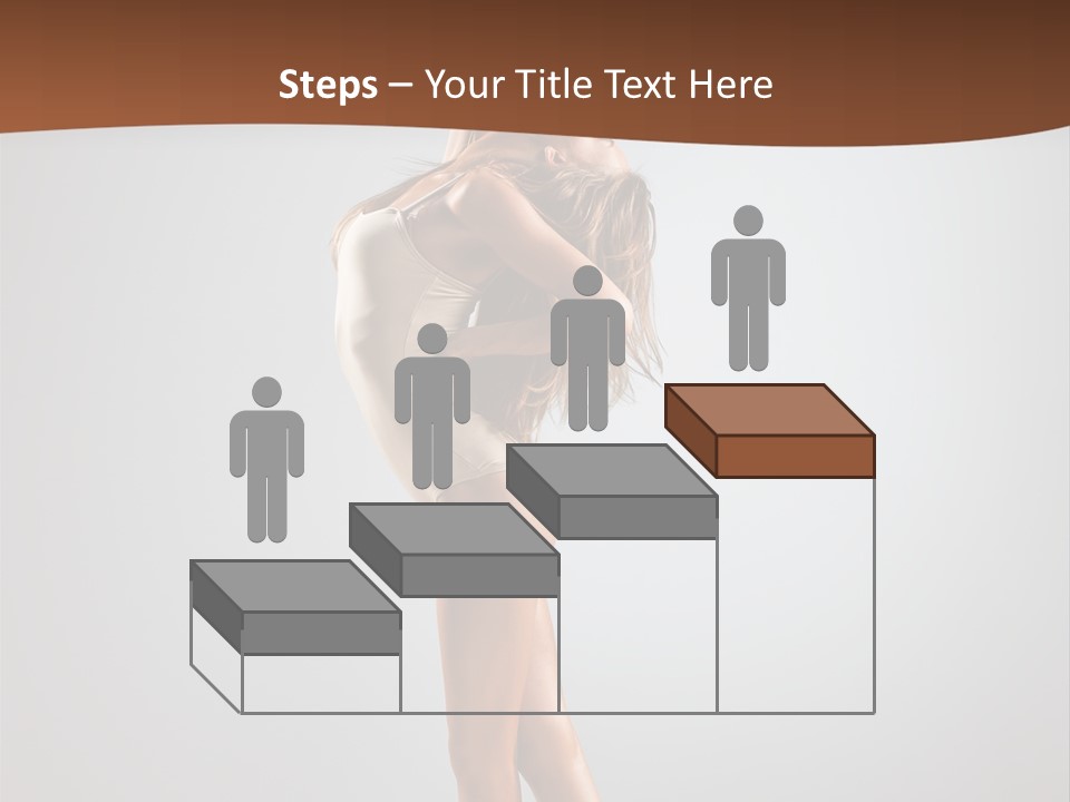 Vertical Posing Modern PowerPoint Template