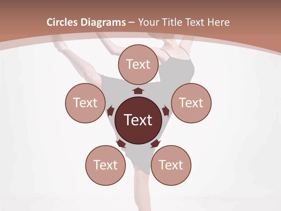 Performance Sensuality Pose PowerPoint Template