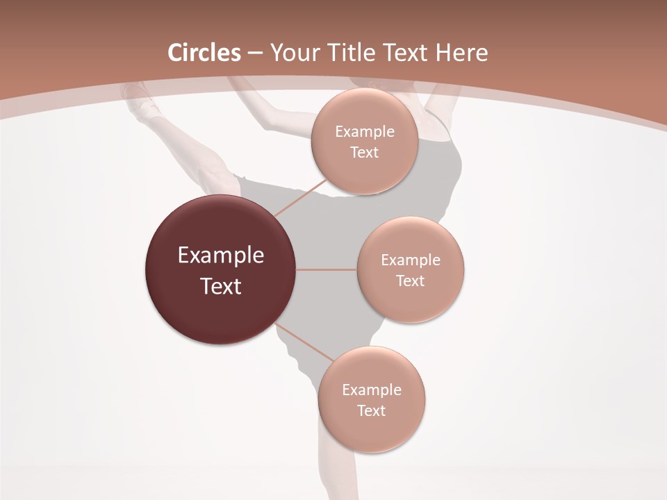 Performance Sensuality Pose PowerPoint Template