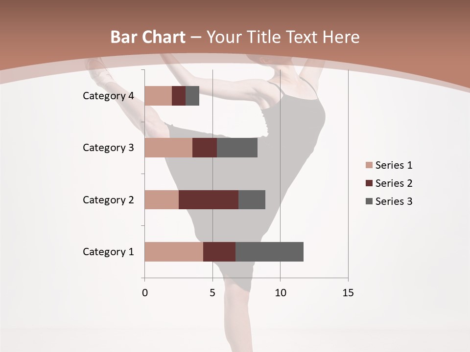Performance Sensuality Pose PowerPoint Template