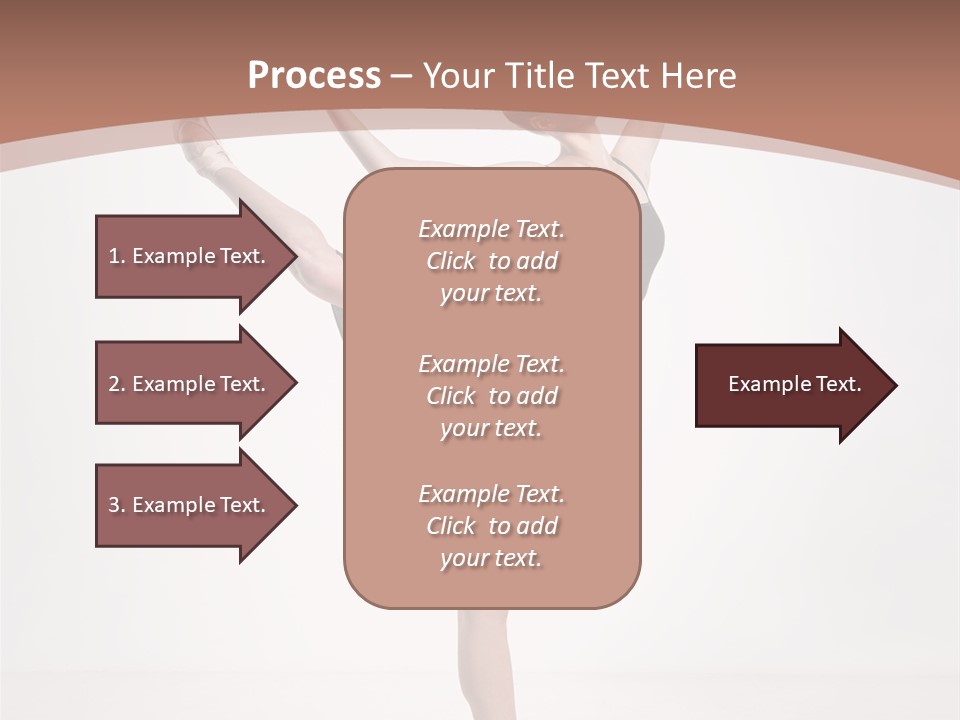 Performance Sensuality Pose PowerPoint Template