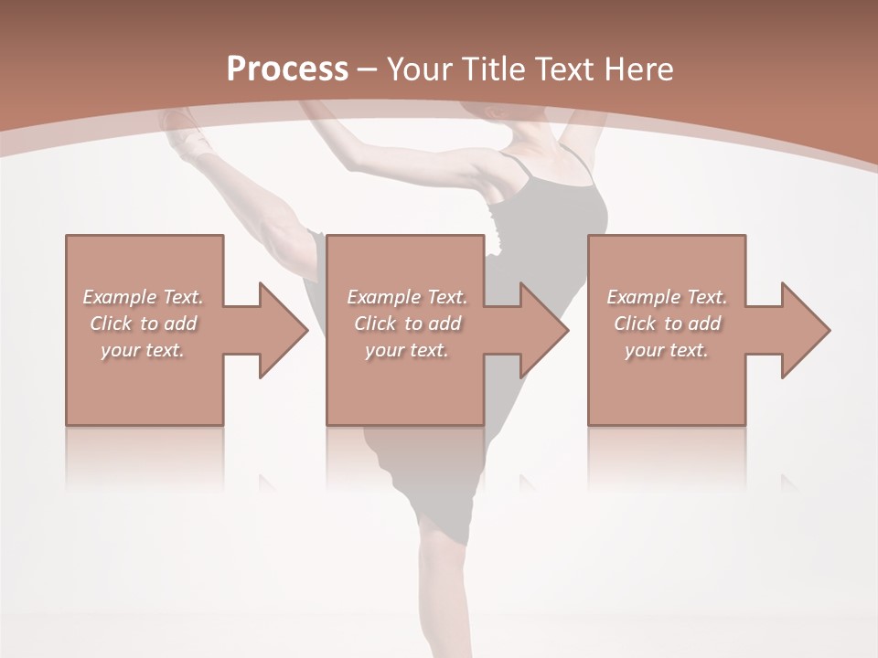 Performance Sensuality Pose PowerPoint Template