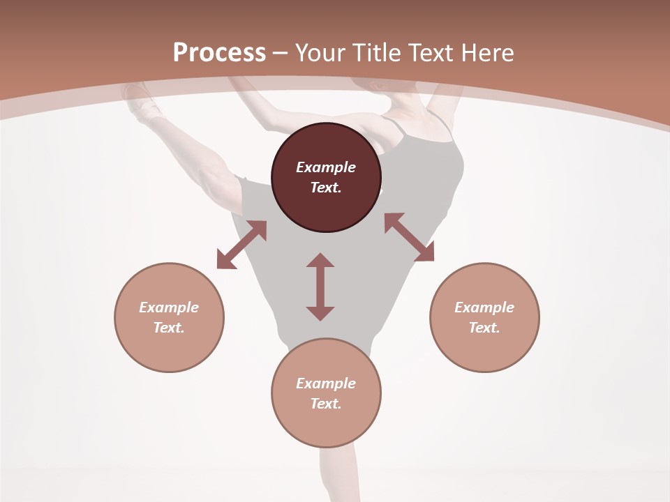 Performance Sensuality Pose PowerPoint Template