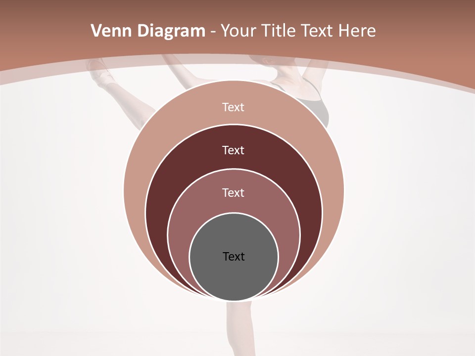 Performance Sensuality Pose PowerPoint Template