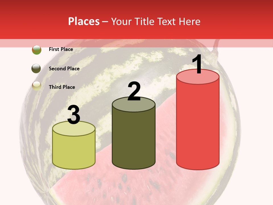 Peel Striped Freshness PowerPoint Template