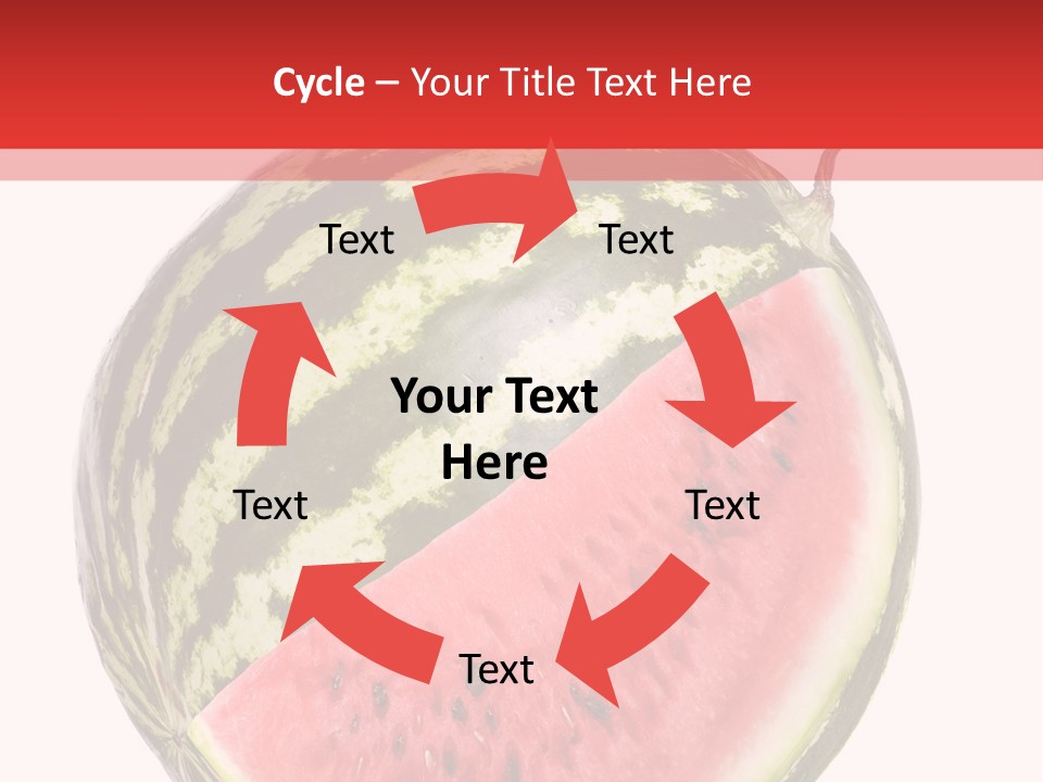 Peel Striped Freshness PowerPoint Template