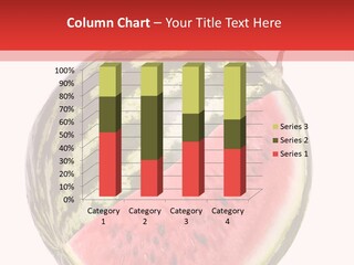 Peel Striped Freshness PowerPoint Template