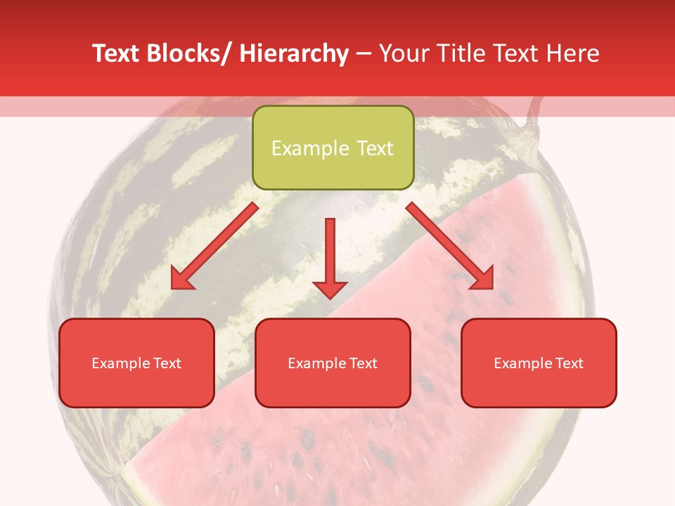 Peel Striped Freshness PowerPoint Template