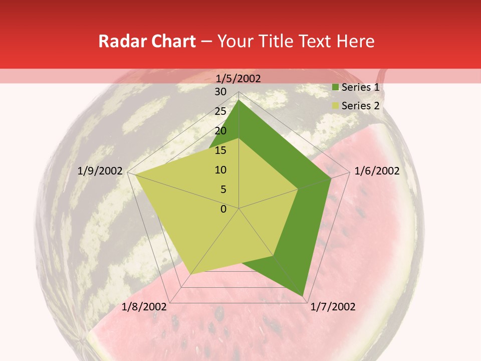 Peel Striped Freshness PowerPoint Template