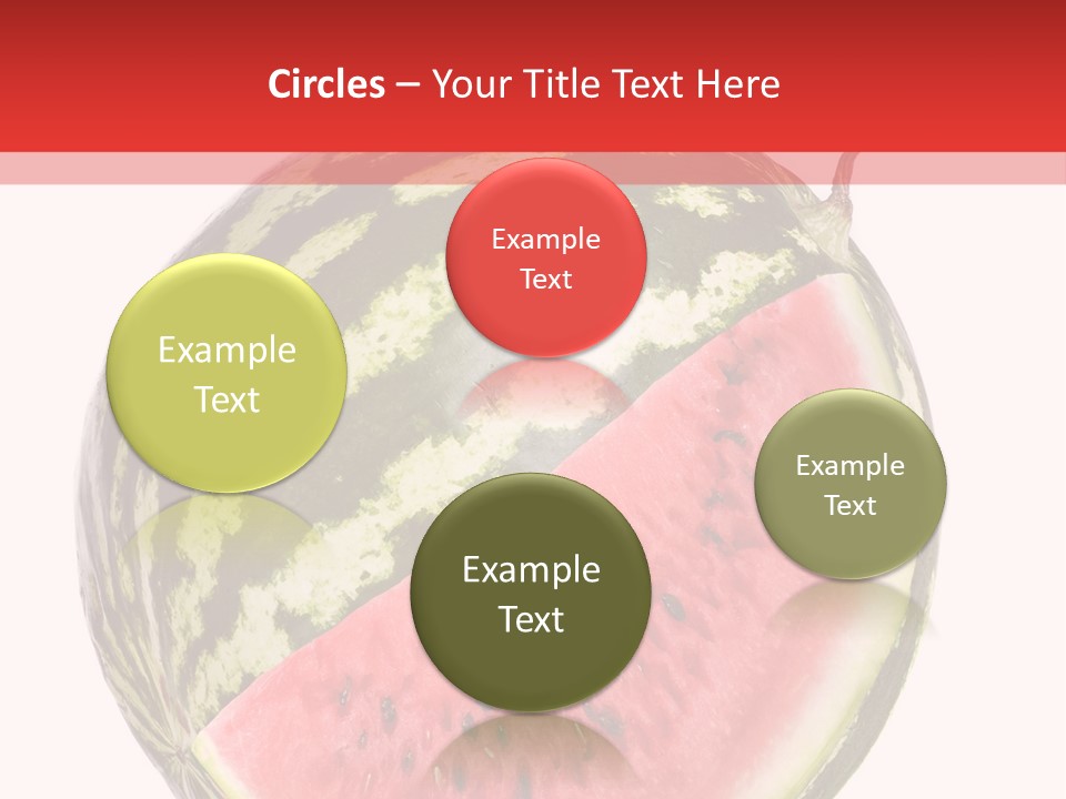 Peel Striped Freshness PowerPoint Template