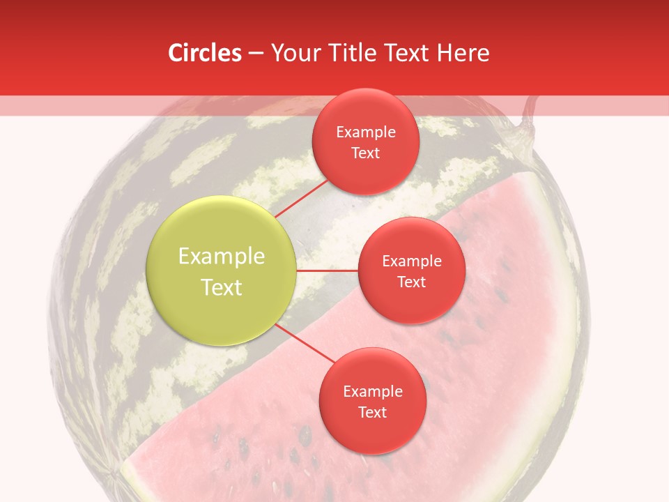 Peel Striped Freshness PowerPoint Template