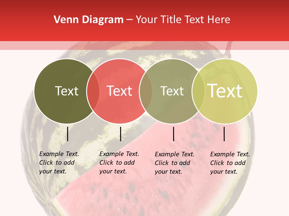 Peel Striped Freshness PowerPoint Template