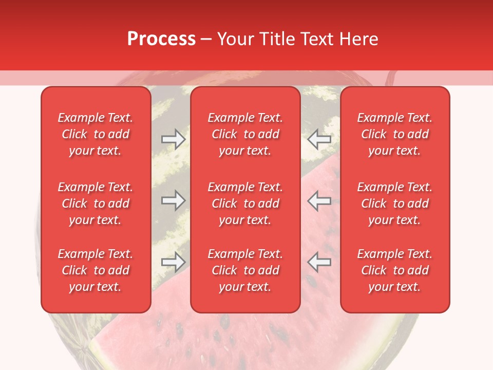 Peel Striped Freshness PowerPoint Template