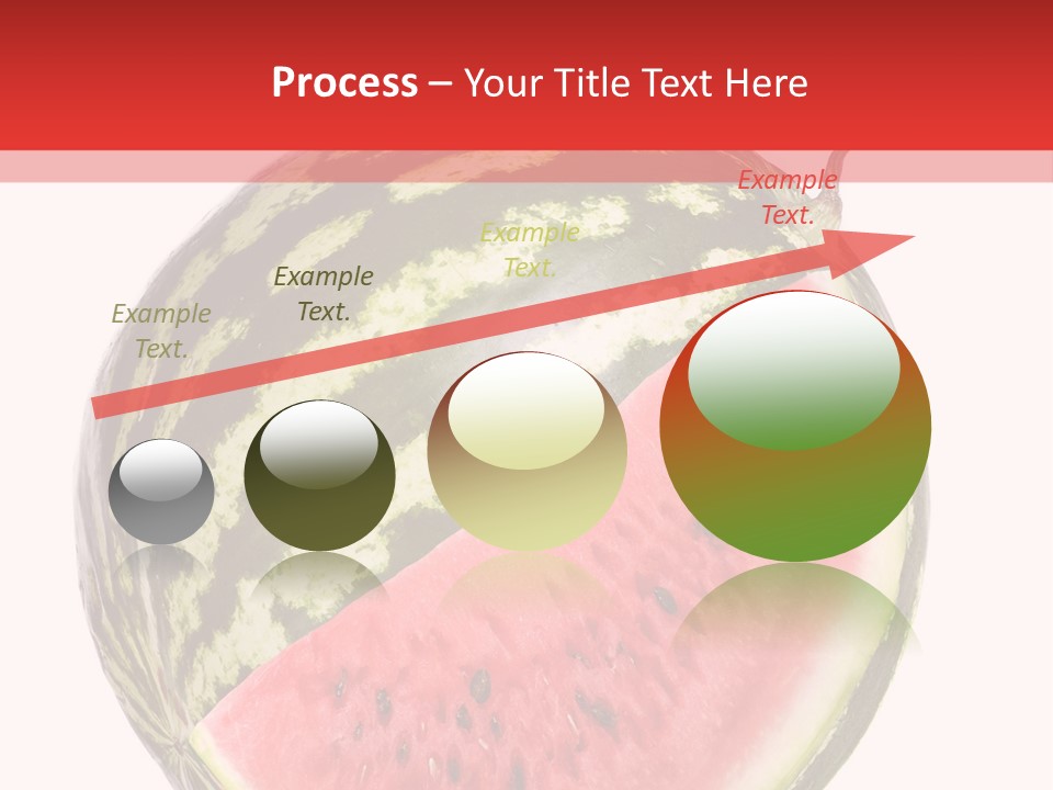 Peel Striped Freshness PowerPoint Template