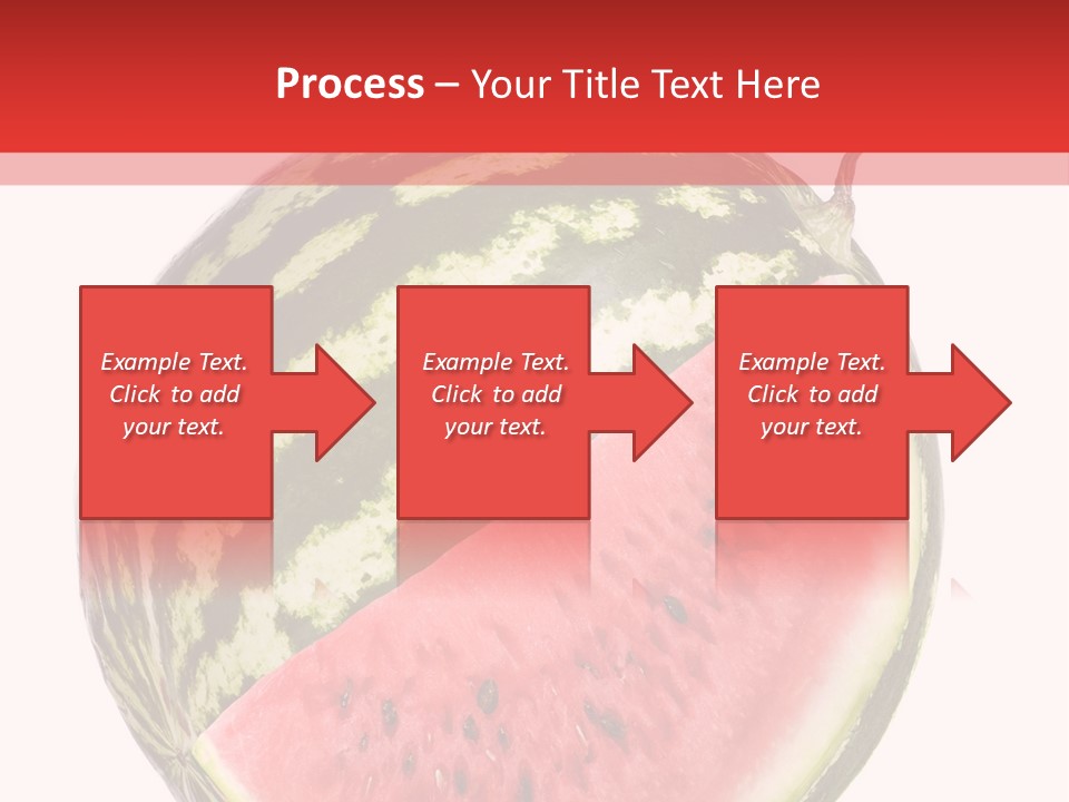 Peel Striped Freshness PowerPoint Template