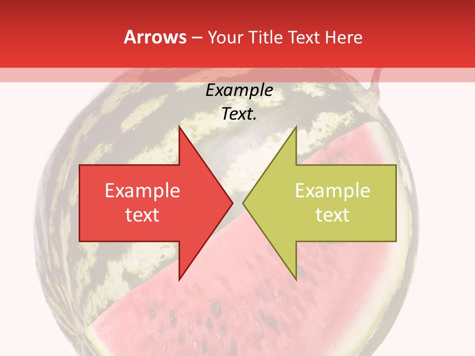 Peel Striped Freshness PowerPoint Template