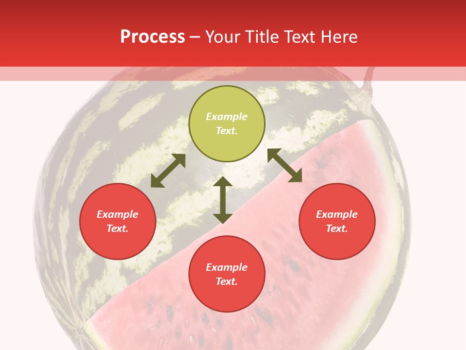 Peel Striped Freshness PowerPoint Template