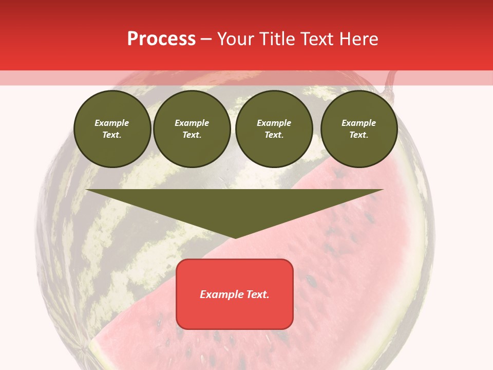Peel Striped Freshness PowerPoint Template