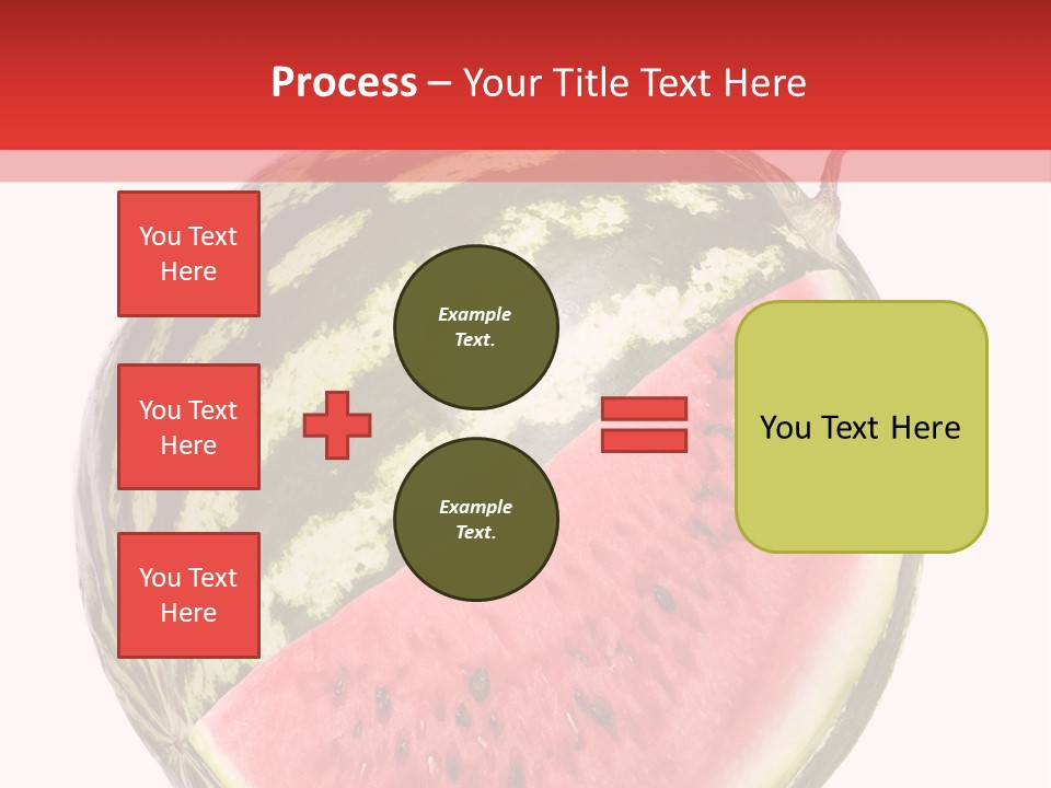 Peel Striped Freshness PowerPoint Template