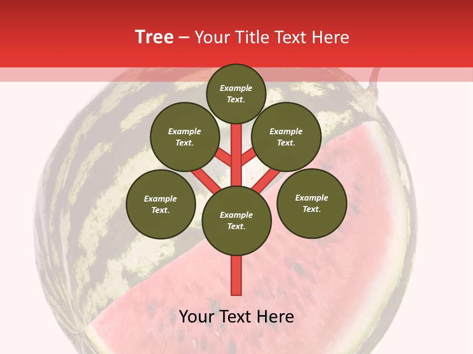 Peel Striped Freshness PowerPoint Template