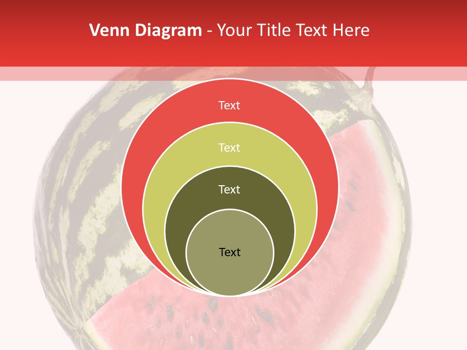 Peel Striped Freshness PowerPoint Template