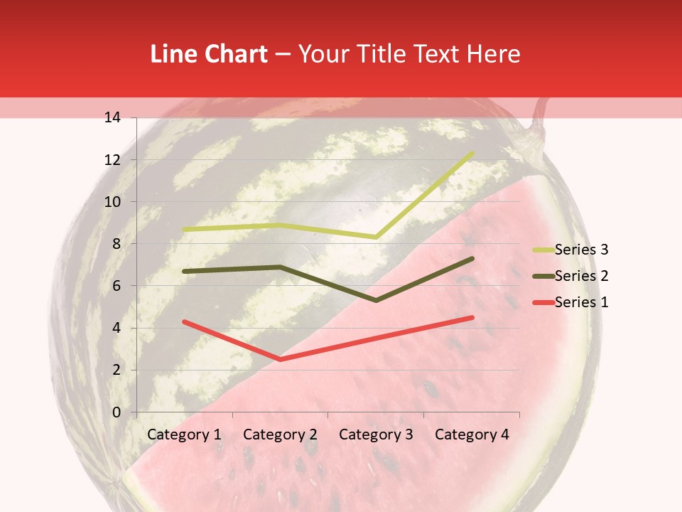 Peel Striped Freshness PowerPoint Template