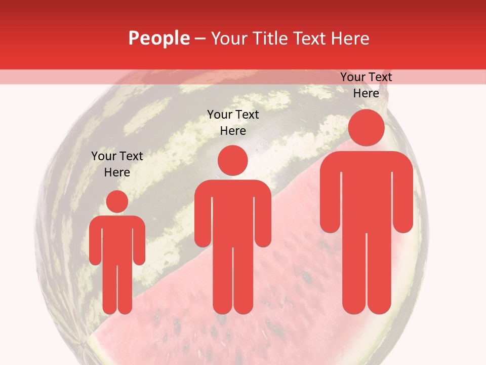 Peel Striped Freshness PowerPoint Template