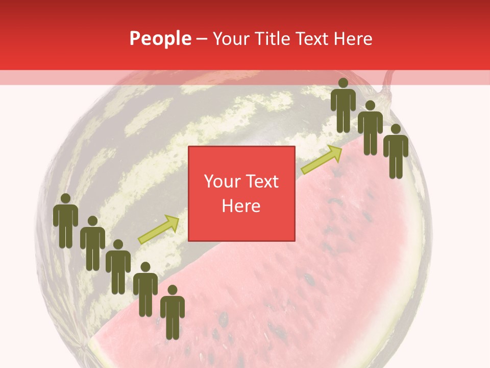 Peel Striped Freshness PowerPoint Template