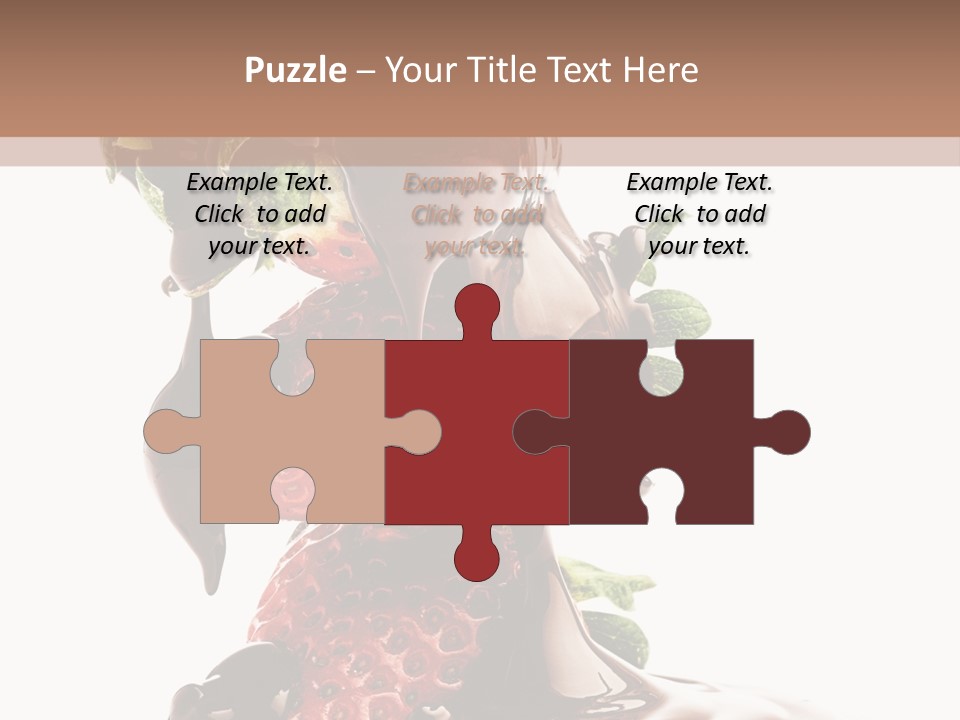 Bright Chocolate Berry PowerPoint Template