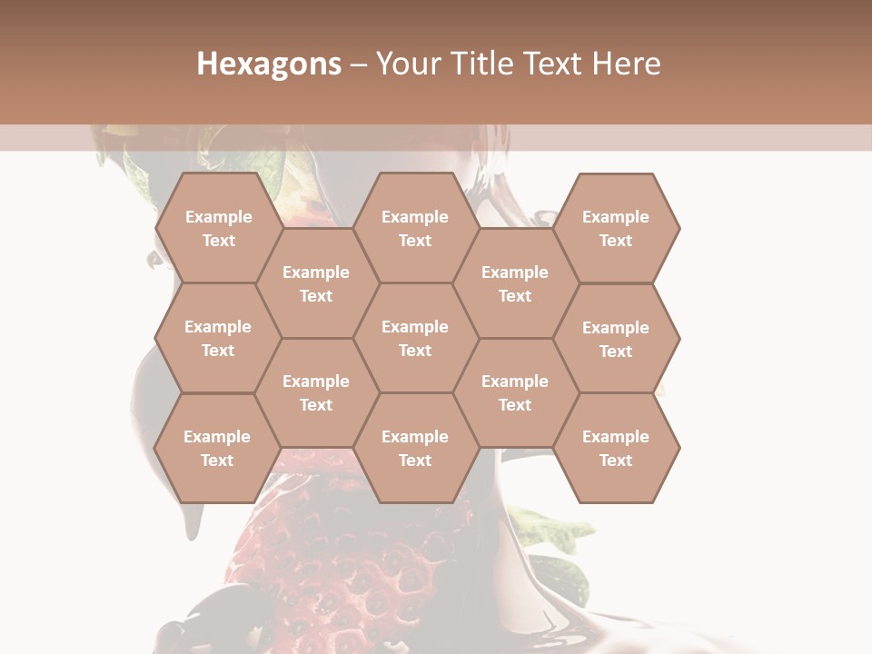 Bright Chocolate Berry PowerPoint Template