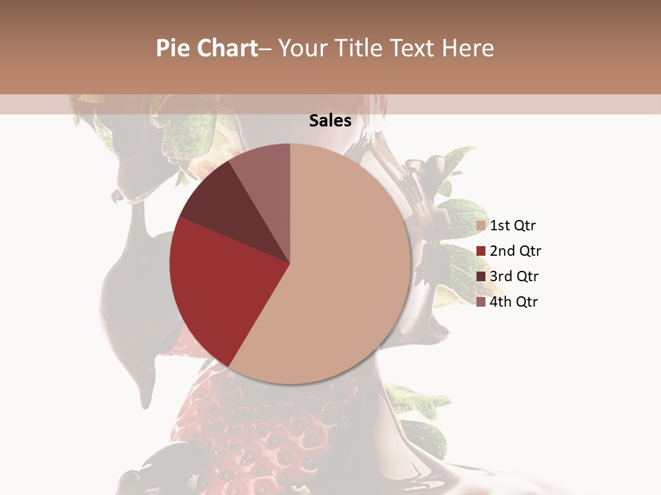 Bright Chocolate Berry PowerPoint Template