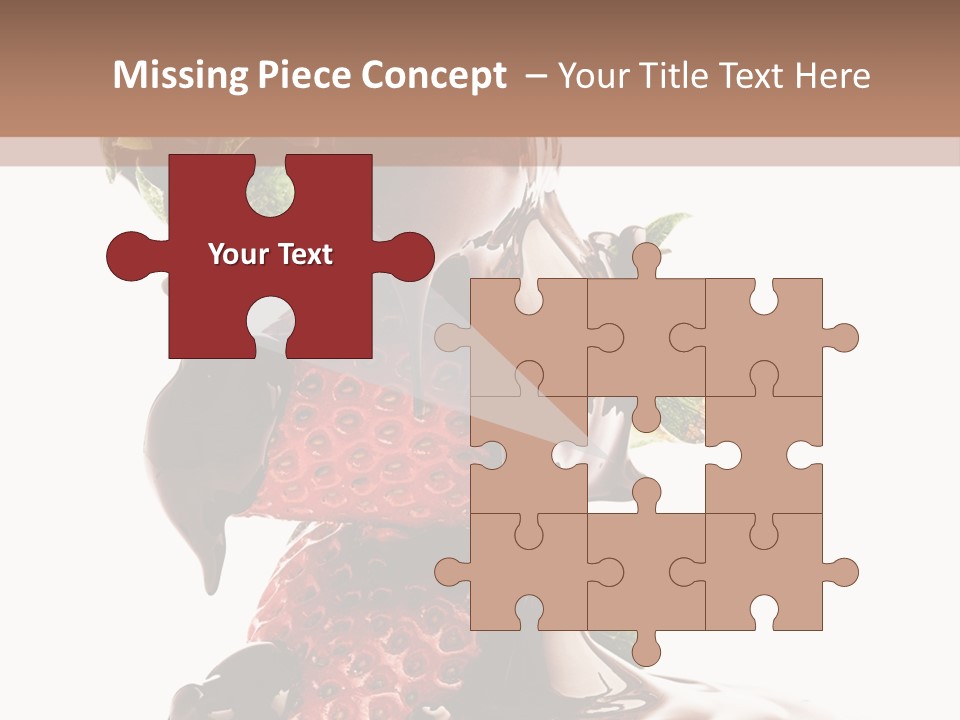 Bright Chocolate Berry PowerPoint Template