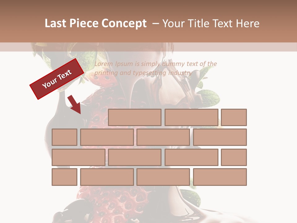 Bright Chocolate Berry PowerPoint Template