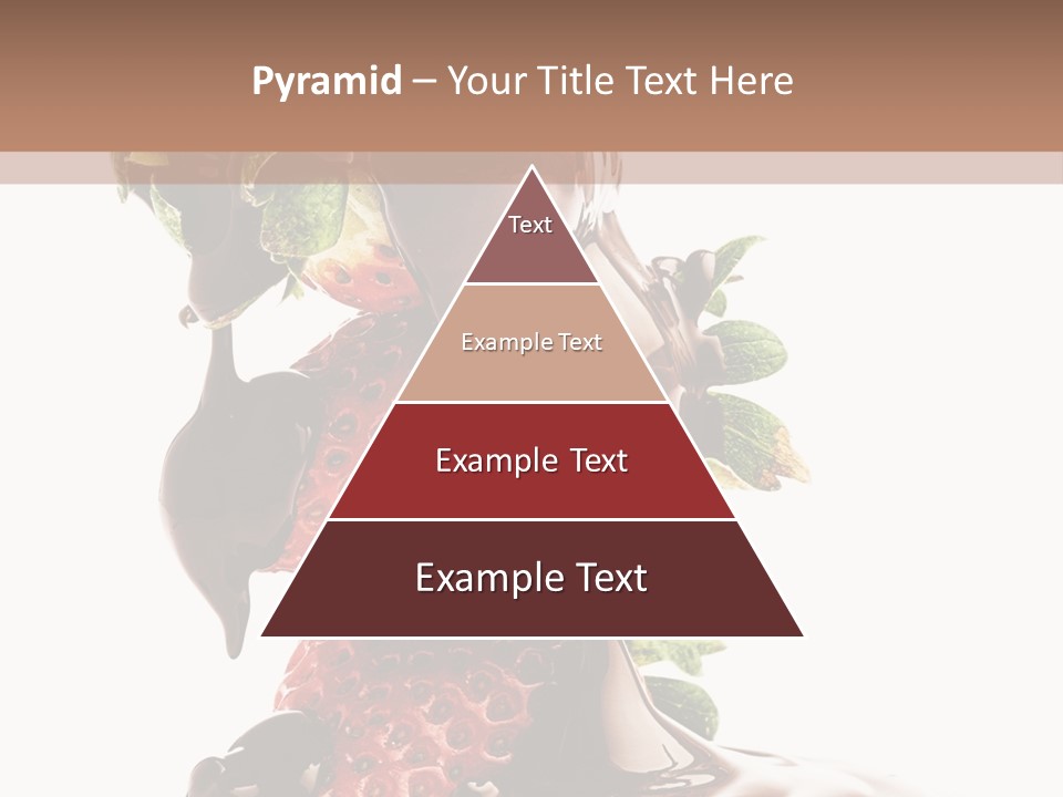 Bright Chocolate Berry PowerPoint Template