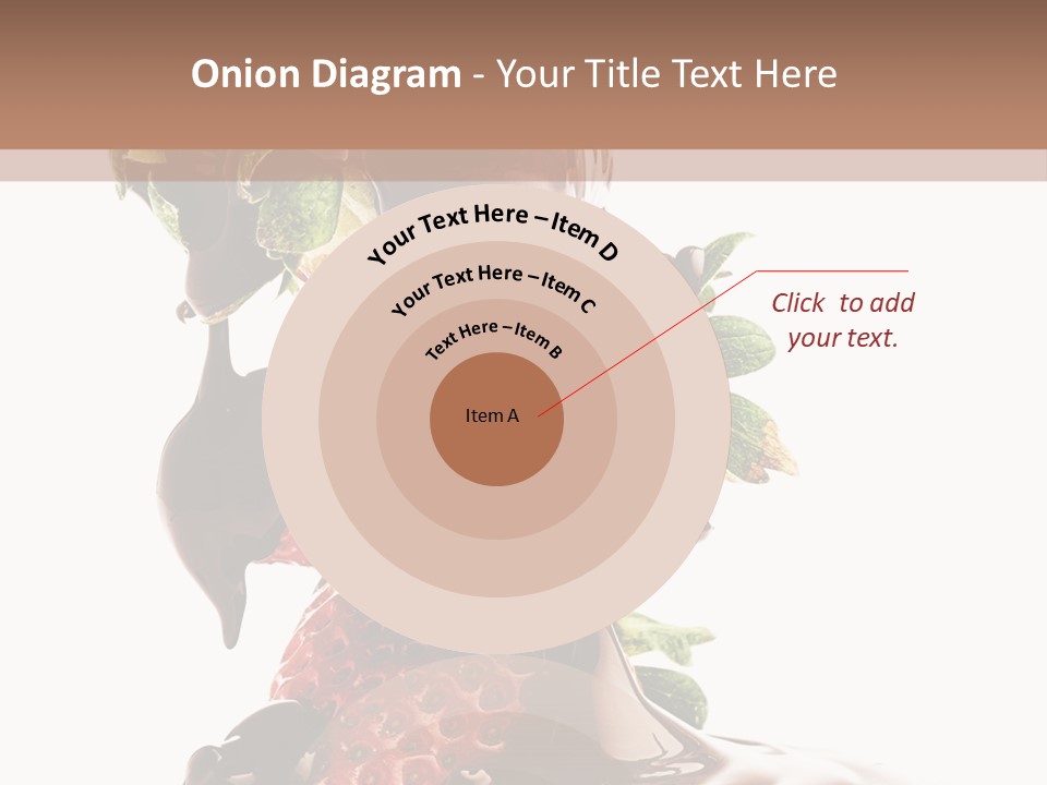 Bright Chocolate Berry PowerPoint Template