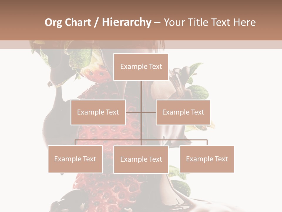 Bright Chocolate Berry PowerPoint Template