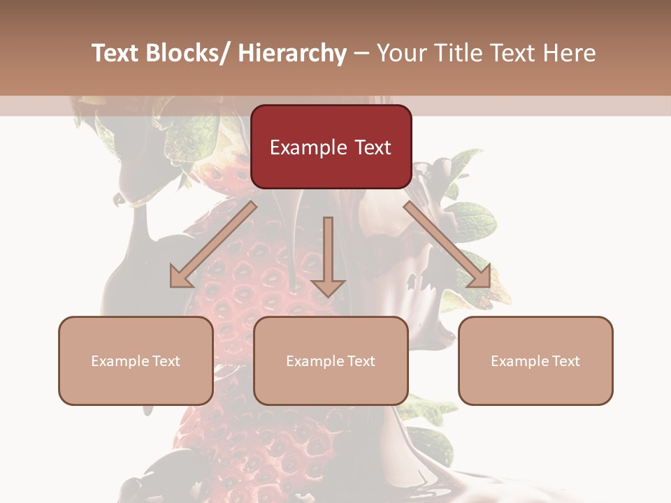 Bright Chocolate Berry PowerPoint Template