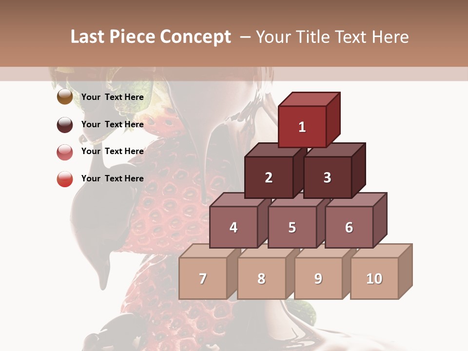 Bright Chocolate Berry PowerPoint Template