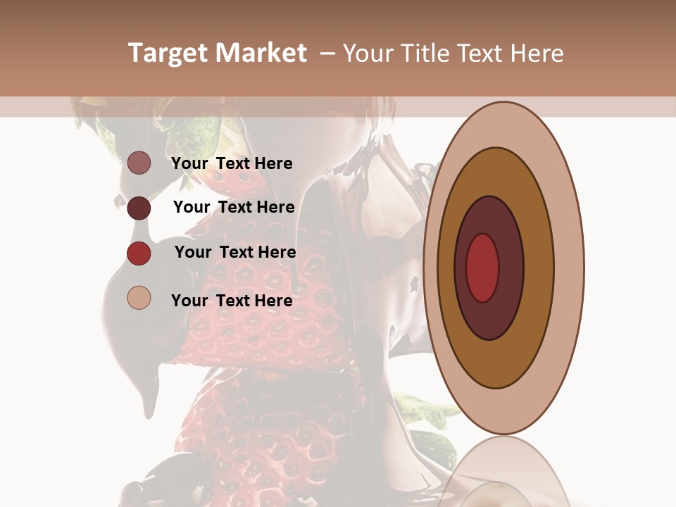 Bright Chocolate Berry PowerPoint Template