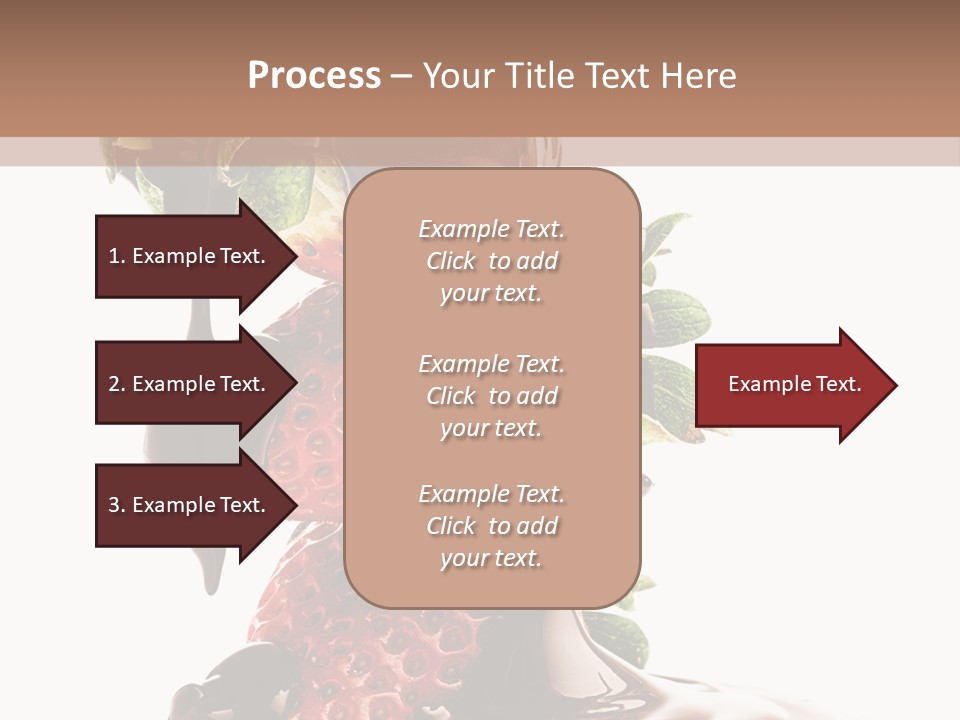 Bright Chocolate Berry PowerPoint Template