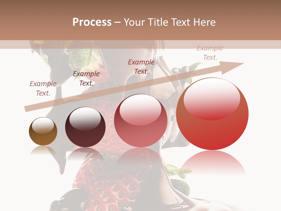 Bright Chocolate Berry PowerPoint Template