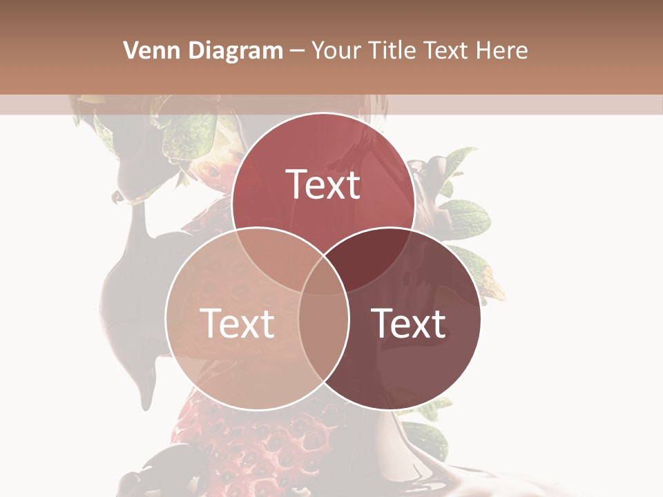 Bright Chocolate Berry PowerPoint Template