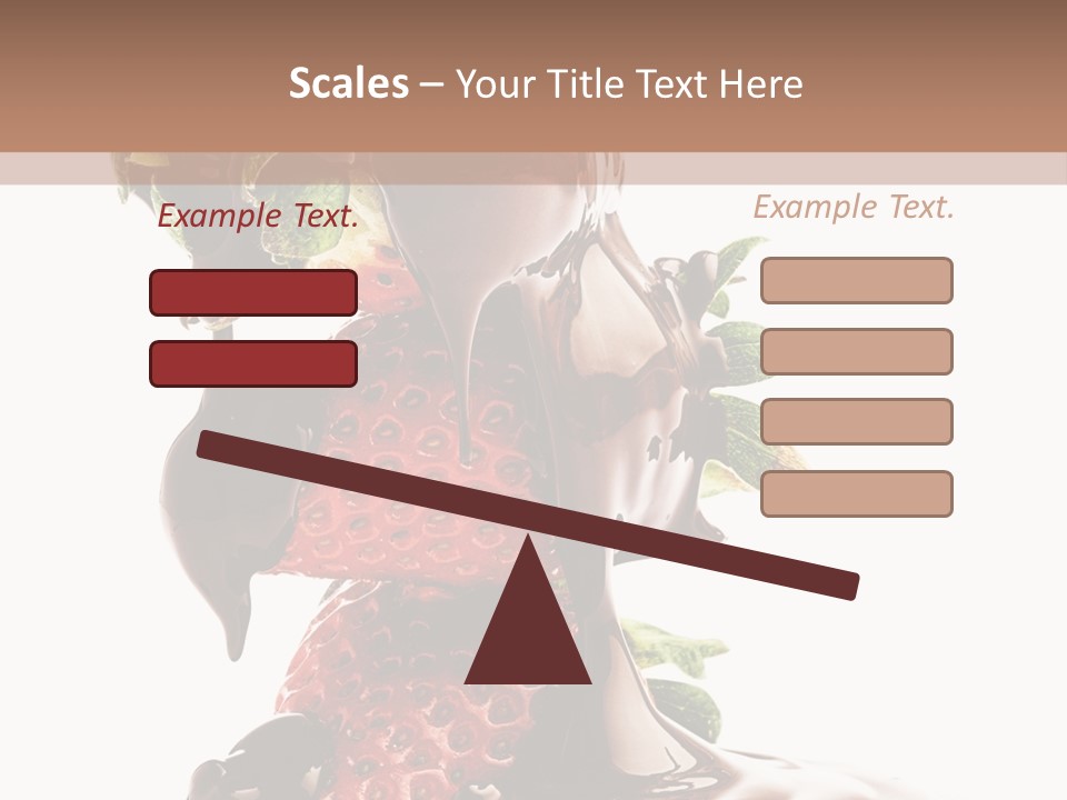 Bright Chocolate Berry PowerPoint Template