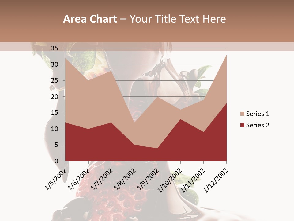Bright Chocolate Berry PowerPoint Template