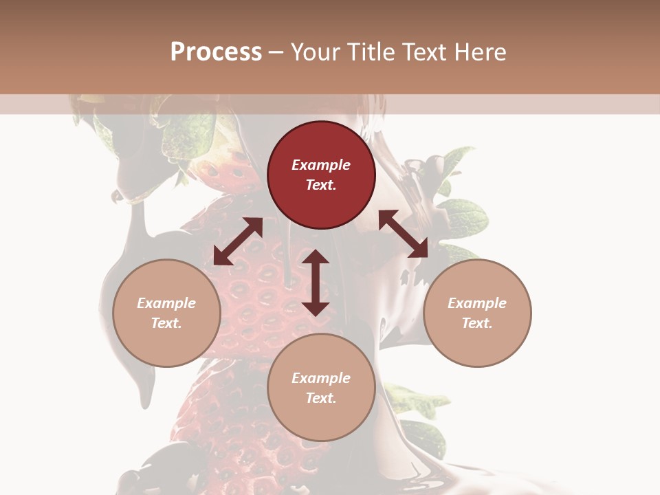 Bright Chocolate Berry PowerPoint Template